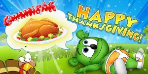 Gummibär Thanksgiving Banner