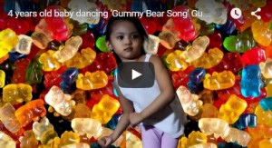 Gummy Bear Song Dance Video Gummibar Fan Cailee
