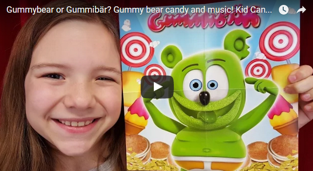 YouTube Babyteeth4 Gummibar Gummy Bear Candy Party Pop Gummy Bear Song