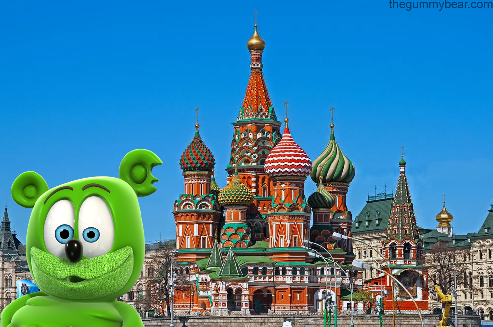 st. saint basil's cathedral moscow russia long russian version the gummy bear song i am a gummy bear gummibar