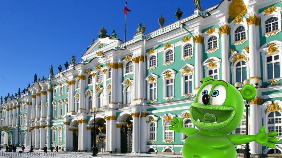winter palace russia travel blog i am a gummy bear song gummibar gummybear gummybearintl 