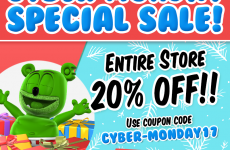 cyber monday 2017 gummibär shop sale entire store holiday discount huge savings christmas special discount happy holidays