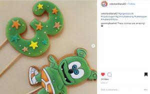 gummibar fan made cookies