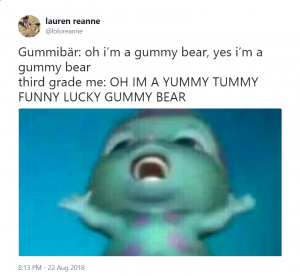 gummy bear song meme i am a gummy bear third grade me gummibar youtube youtuber song