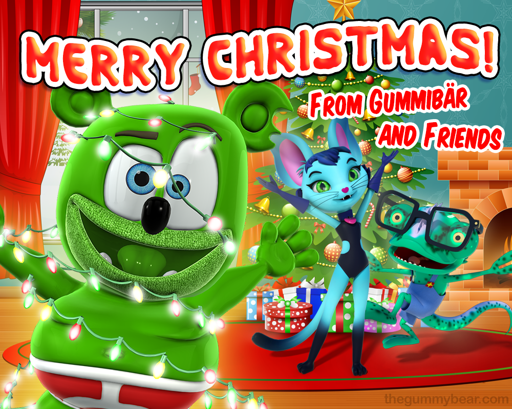 merry christmas from gummibar and friends