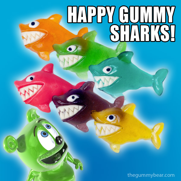 happy gummy sharks