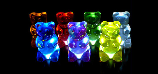Gummy Bear Lights in the dark