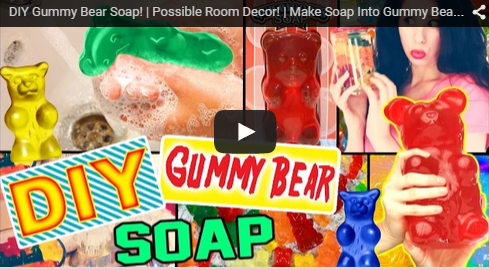 DIY Gummy Bear Soap