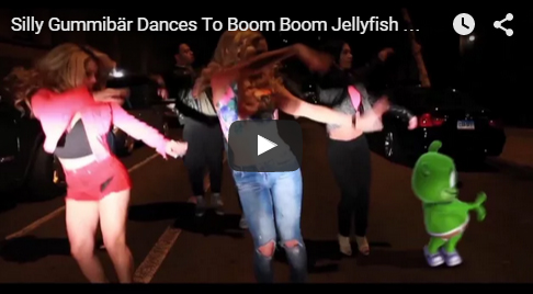 Gummibar does Jellyfish Dance Boom Boom Jellyfish DJ Jellyfish