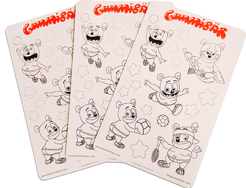 sports kids childrens stickers gummybear gummibar gummy bear song coloring