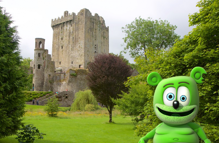blarney castle ireland gummy bear song i am a gummybear international gummibar ireland irish