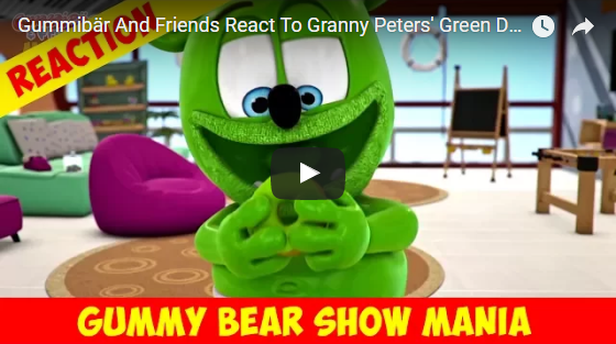donuts gummy bear show mania green gummy bears gummybear show gummibar and friends gummibär youtube channel