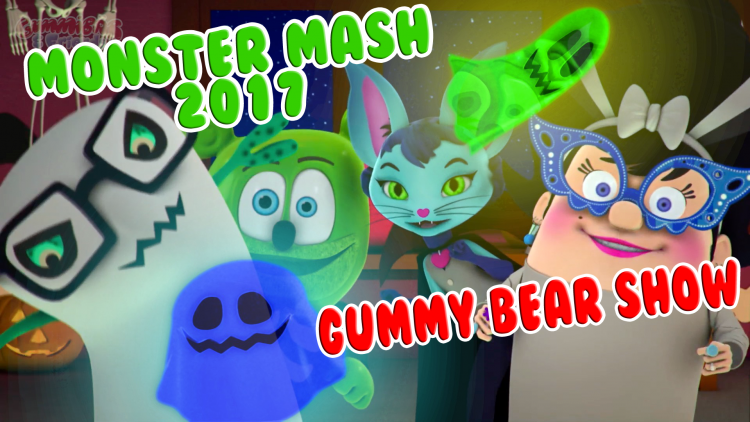 MONSTER MASH 2017 halloween songs kids music childrens song gummy bear song i am a gummybear gummibar and friends gummybear international animated animation web series