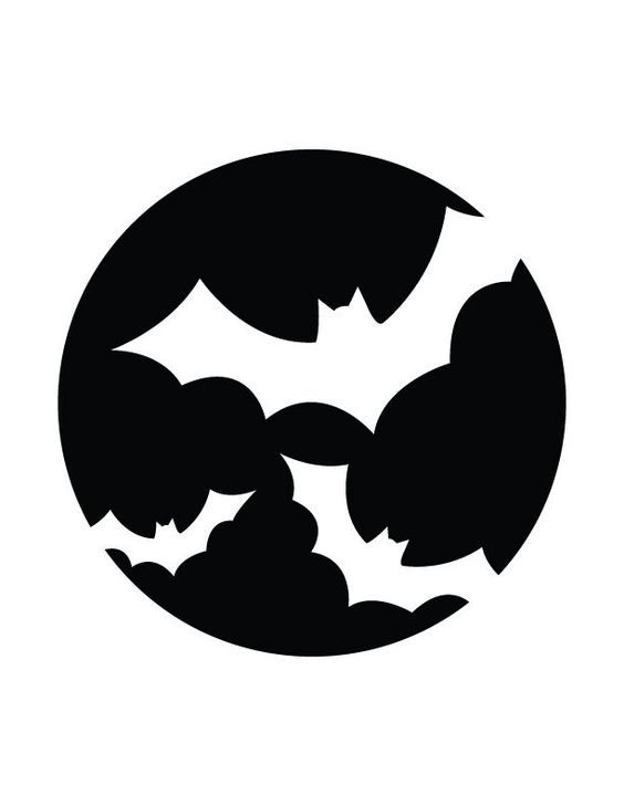 Bat Pumpkin Carving Template Web Instant Download & Print Most Of These ...