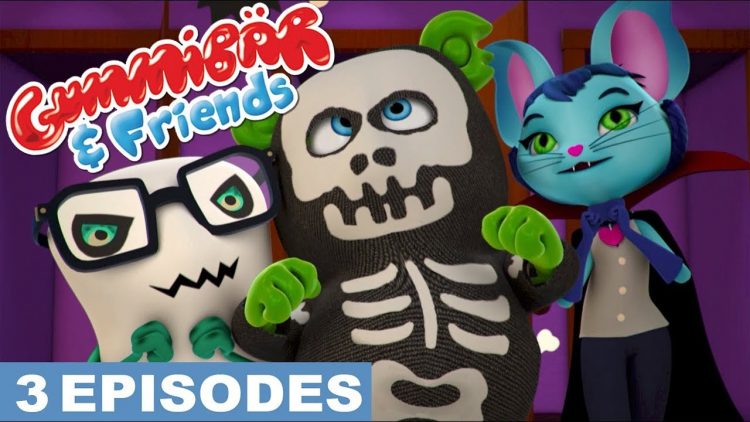 friday the 13th scary spooky halloween kids cartoon show web series free full episodes gummibar and friends the gummy bear show
