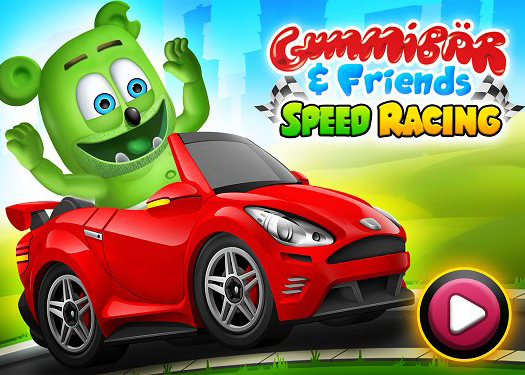 gummibär and friends speed racing game