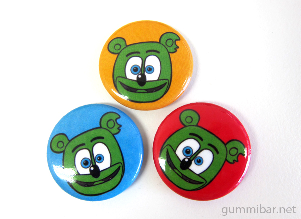 gummibar buttons trio gummy bear shop i am a gummy bear