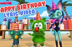happy birthday lyric video gummy bear song kids birthday party music