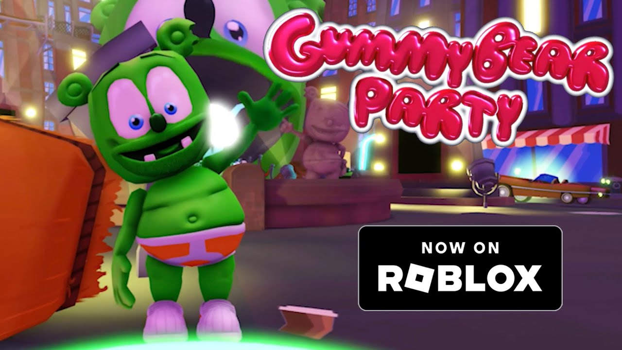 Gummy Bear Party! 🎉 NEW Roblox Game Out Now – Gummibär Official X Freeground