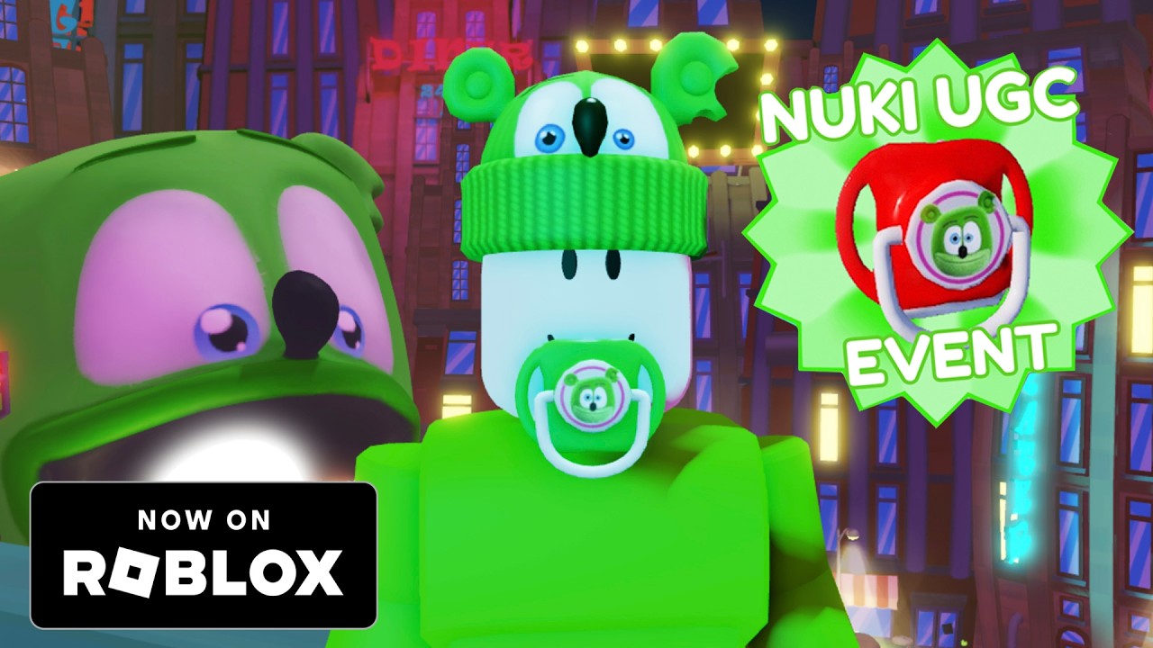 NEW Limited Nuki UGC Event 🎉 Gummy Bear Party on Roblox 🎉 Gummibär UGC