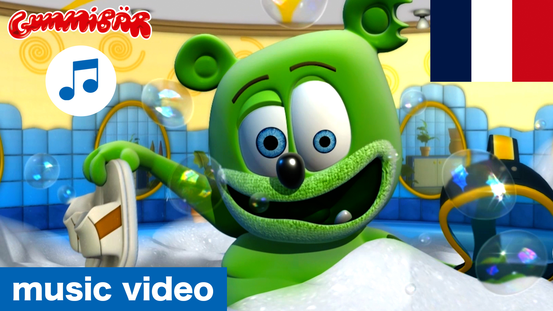 “Faire Des Bulles” – Bubble Up (French Version) – Funny Bear