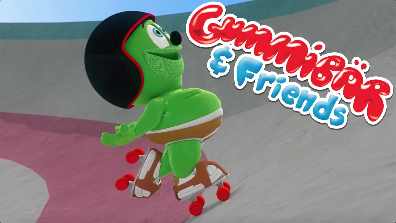 Gummy Bear Show E38 “HOW TO ROLLER SKATE” – Gummibär & Friends