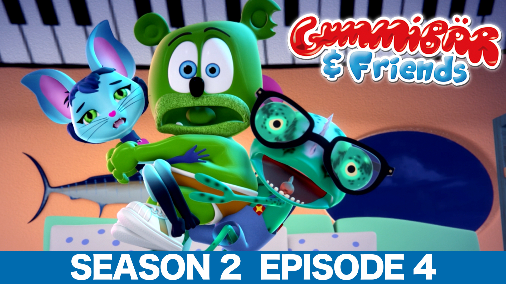 Gummy Bear Show S2 E4 “MOUSE GOT YOUR TONGUE” – Gummibär & Friends