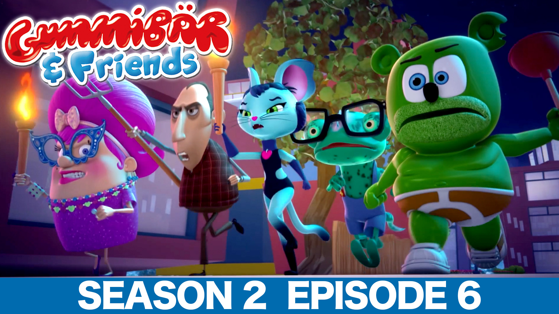 Gummy Bear Show S2 E6 “NIGHT OF THE LIVING LEFTOVERS” – Gummibär & Friends