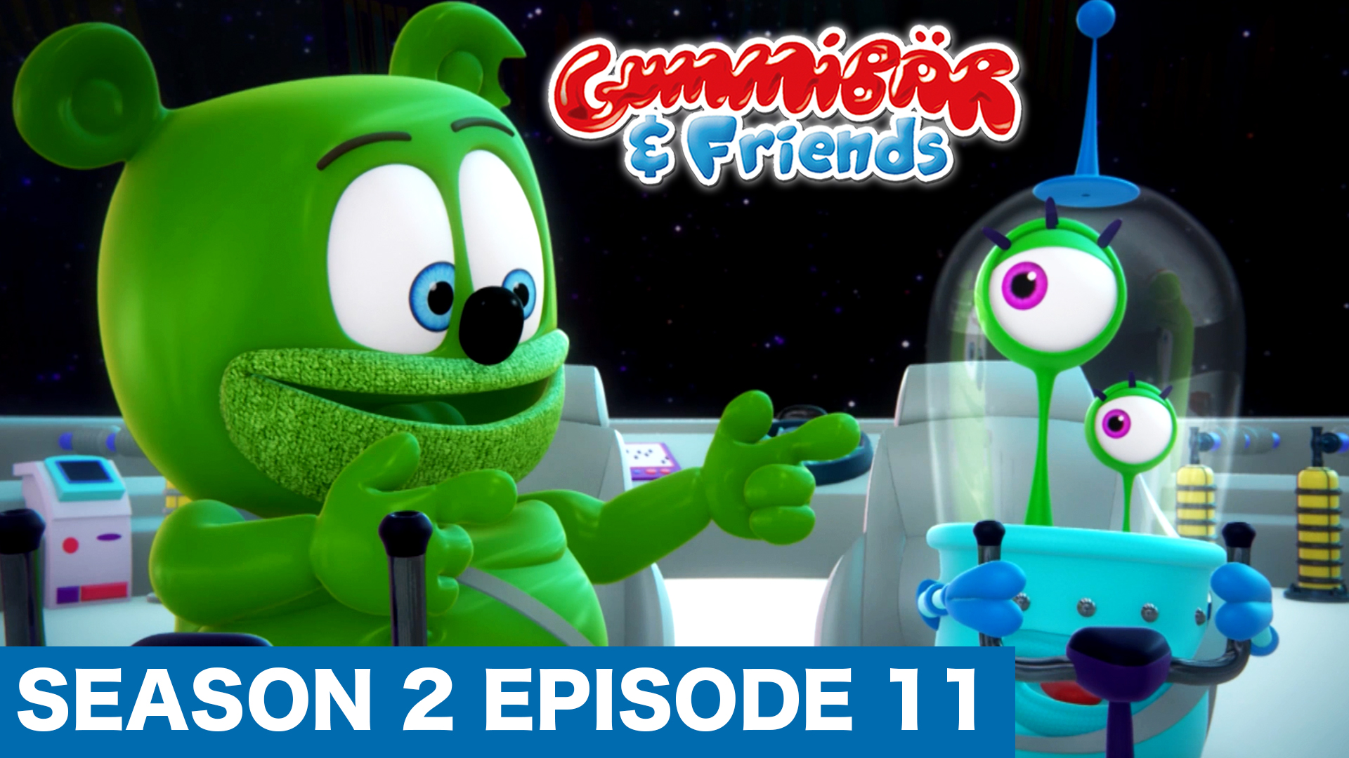 Gummy Bear Show S2 E11 “RETURN OF THE ALIEN” – Gummibär & Friends