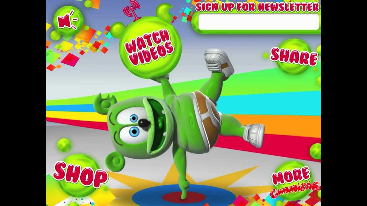 Free Gummibär Video Player App iOs iPhone iPad iPod Gummy Bear