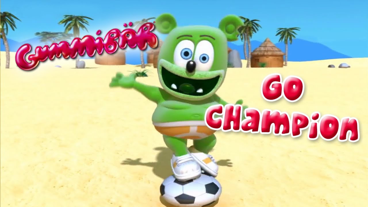 Gummibär GO CHAMPION World Cup Soccer/Football Song French Gummy Bear