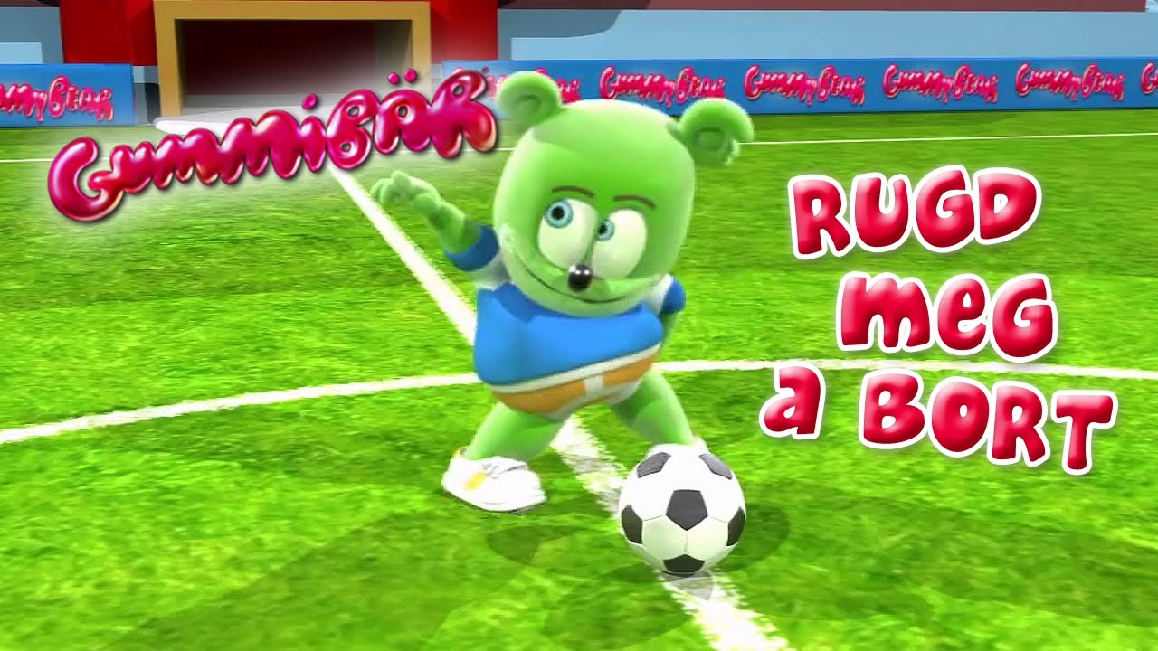 Gummibär RUGD MEG A BÖRT – (FUTIBALL) World Cup Soccer/Football Song Hungarian Gummy Bear Gumimaci