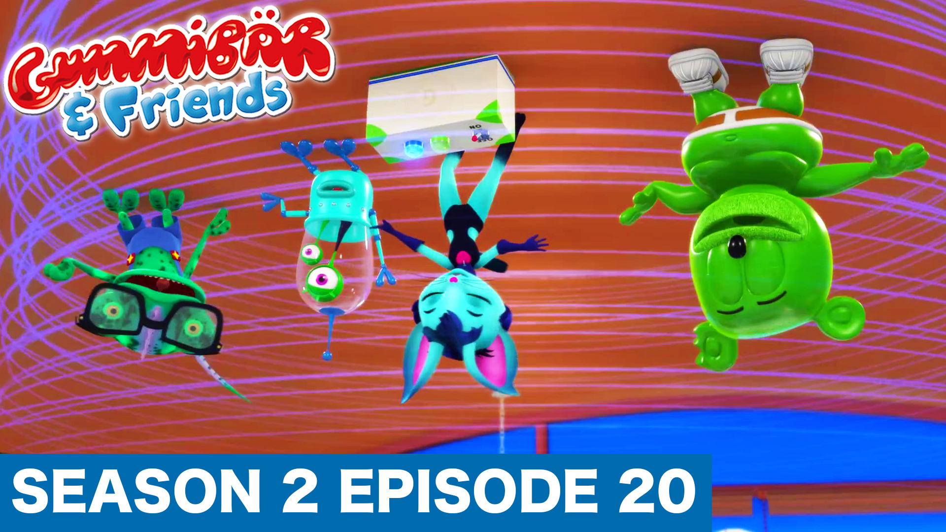 Gummy Bear Show S2 E20 “DANCING ON THE CEILING” – Gummibär & Friends