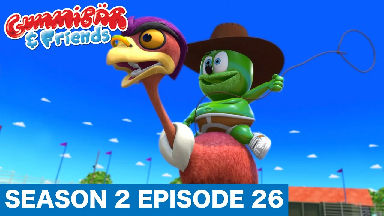 Gummy Bear Show S2 E26 “RIDE ‘EM GUMBOY!” – Gummibär & Friends