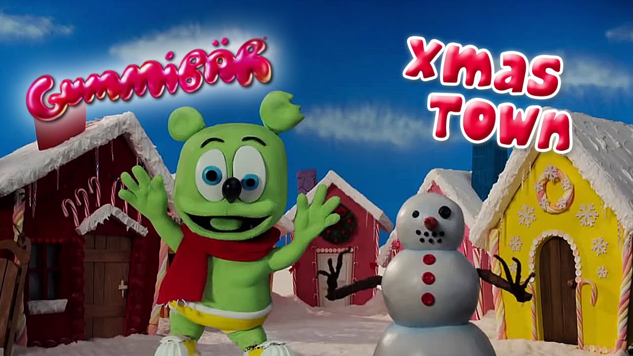 XMAS TOWN Gummibär CLAYMATION CHRISTMAS Video Gummy Bear
