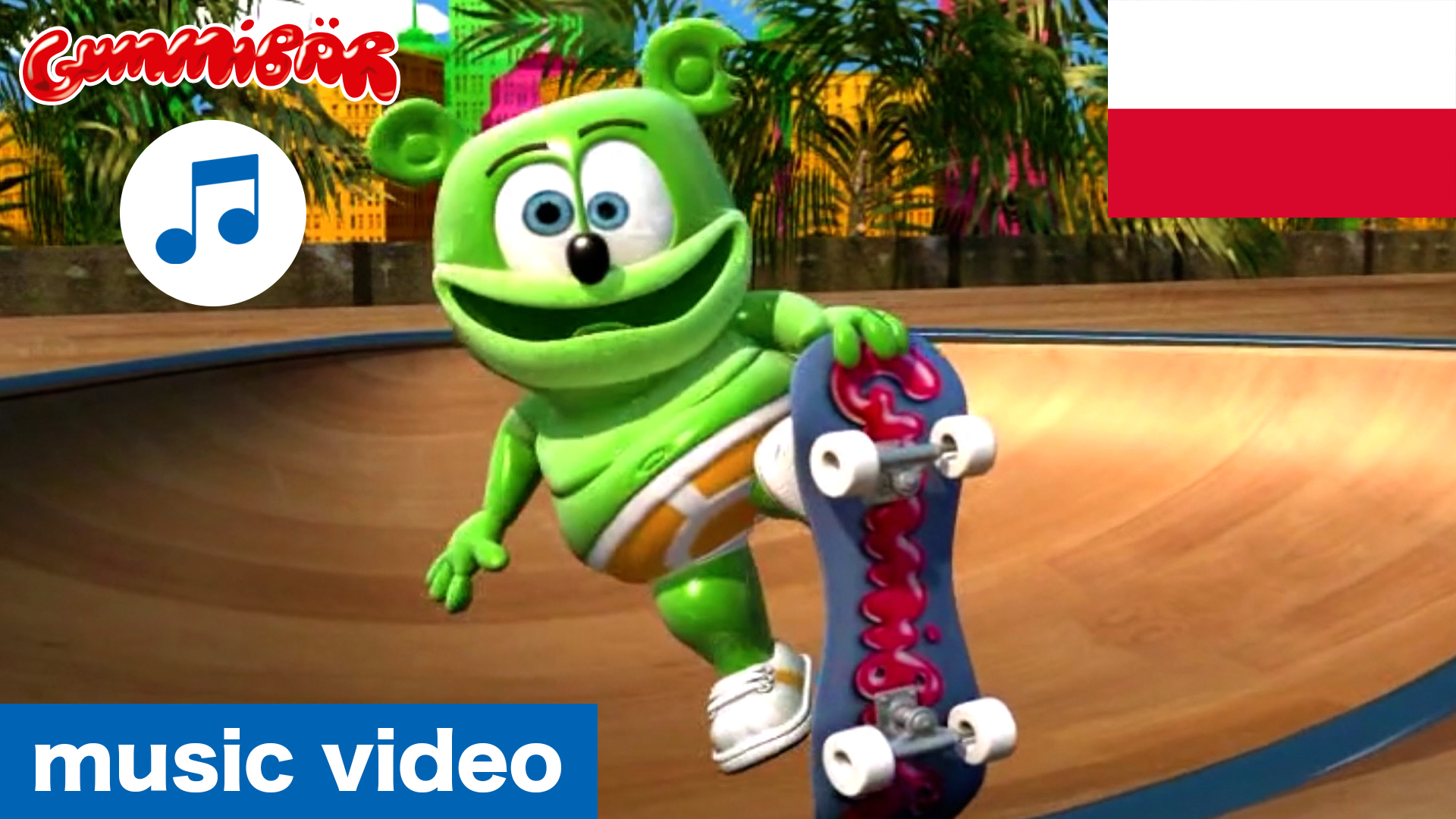 Gummibär – “Niedźwiedź Na Wagarach” Polish Version – La La La I Love You – Gummi Miś