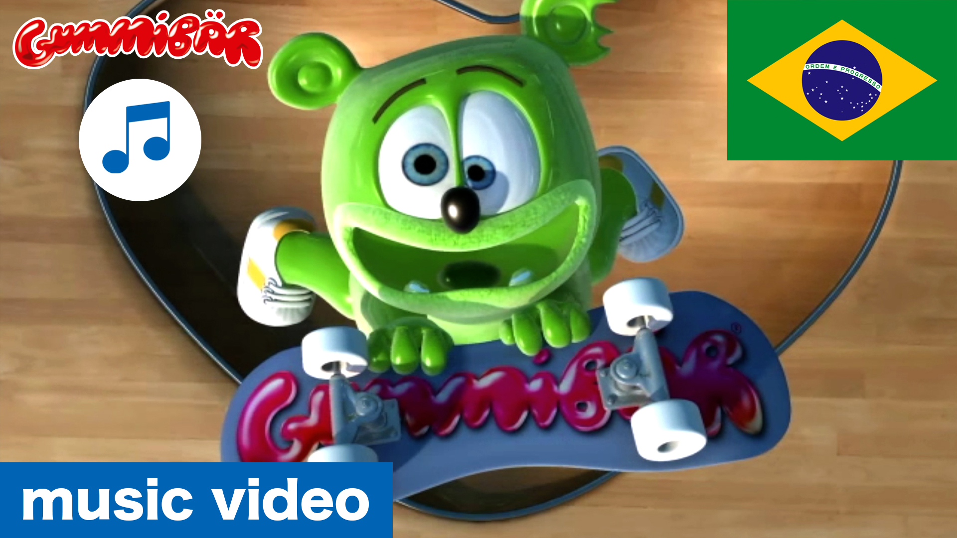 EU TE AMO MO MO MO – La La La I Love You Brazilian Version – Gummy Bear